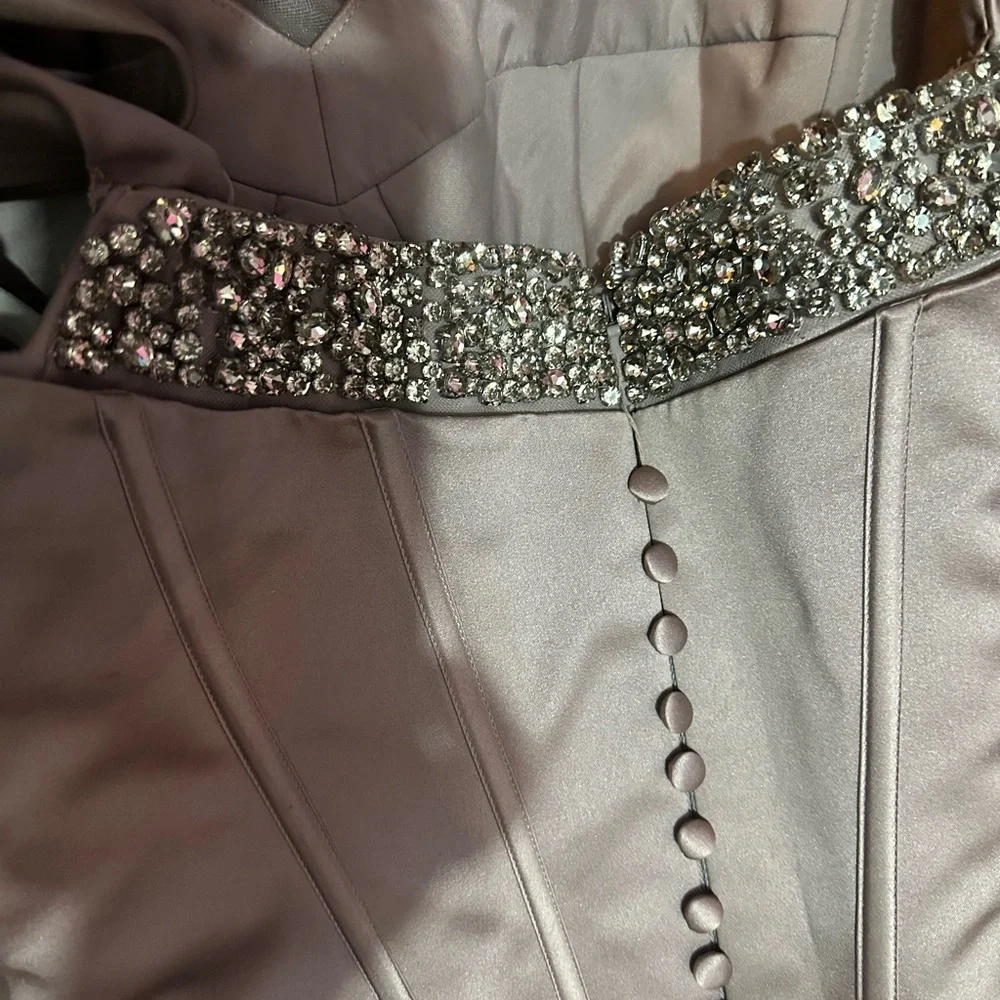 Zac Posen Portobello Mermaid Gown - Picture 5 of 7